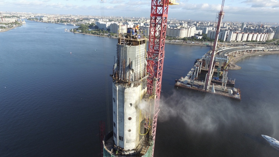 Professional Demolition International - Aquajet remove bridge pylon ...