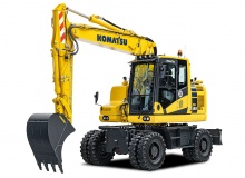 Komatsu Europe introduces new PW158-11 wheeled excavator