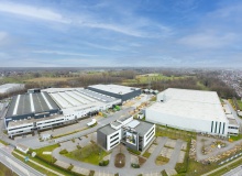 Komatsu Europe expands logistics centre with new warehouse extension
