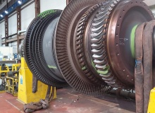 Wiresawing Hardened Steel - High Pressure Steam Turbines